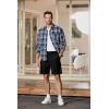 imageJMIERR Mens Chino Shorts Casual Summer 9quot Inch Stretch MoistureWicking Golf Dress Short with Zipper Pocket9 Black