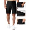 imageJMIERR Mens Chino Shorts Casual Summer 9quot Inch Stretch MoistureWicking Golf Dress Short with Zipper Pocket9 Black