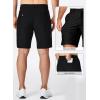 imageJMIERR Mens Chino Shorts Casual Summer 9quot Inch Stretch MoistureWicking Golf Dress Short with Zipper Pocket9 Black