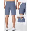 imageJMIERR Mens Chino Shorts Casual Summer 9quot Inch Stretch MoistureWicking Golf Dress Short with Zipper Pocket9 Blue