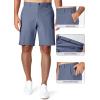 imageJMIERR Mens Chino Shorts Casual Summer 9quot Inch Stretch MoistureWicking Golf Dress Short with Zipper Pocket9 Blue