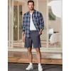 imageJMIERR Mens Chino Shorts Casual Summer 9quot Inch Stretch MoistureWicking Golf Dress Short with Zipper Pocket9 Carbon Grey