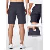 imageJMIERR Mens Chino Shorts Casual Summer 9quot Inch Stretch MoistureWicking Golf Dress Short with Zipper Pocket9 Carbon Grey