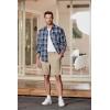 imageJMIERR Mens Chino Shorts Casual Summer 9quot Inch Stretch MoistureWicking Golf Dress Short with Zipper Pocket9 Khaki