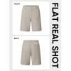 imageJMIERR Mens Hiking Cargo Shorts Casual Stretch Water Resistant QuickDry Lightweight Shorts Mens Golf Shorts with 5 PocketsApricot