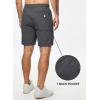 imageJMIERR Mens Hiking Cargo Shorts Casual Stretch Water Resistant QuickDry Lightweight Shorts Mens Golf Shorts with 5 PocketsDark Grey