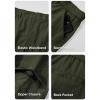 imageJMIERR Mens Hiking Cargo Shorts Casual Stretch Water Resistant QuickDry Lightweight Shorts Mens Golf Shorts with 5 PocketsFour Leaf Clover