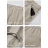 imageJMIERR Mens Hiking Cargo Shorts Casual Stretch Water Resistant QuickDry Lightweight Shorts Mens Golf Shorts with 5 PocketsMeadow Mist Green