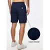 imageJMIERR Mens Hiking Cargo Shorts Casual Stretch Water Resistant QuickDry Lightweight Shorts Mens Golf Shorts with 5 PocketsNavy Blue