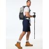 imageJMIERR Mens Hiking Cargo Shorts Casual Stretch Water Resistant QuickDry Lightweight Shorts Mens Golf Shorts with 5 PocketsNavy Blue
