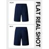 imageJMIERR Mens Hiking Cargo Shorts Casual Stretch Water Resistant QuickDry Lightweight Shorts Mens Golf Shorts with 5 PocketsNavy Blue