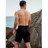 imageJMIERR Mens Hybrid Golf Shorts Casual Stretch QuickDry Flat Front Lightweight Wrinkle Free Dress Shorts with PocketBlack