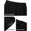 imageJMIERR Mens Hybrid Golf Shorts Casual Stretch QuickDry Flat Front Lightweight Wrinkle Free Dress Shorts with PocketBlack