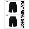 imageJMIERR Mens Hybrid Golf Shorts Casual Stretch QuickDry Flat Front Lightweight Wrinkle Free Dress Shorts with PocketBlack