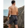 imageJMIERR Mens Hybrid Golf Shorts Casual Stretch QuickDry Flat Front Lightweight Wrinkle Free Dress Shorts with PocketDark Grey