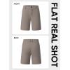 imageJMIERR Mens Hybrid Golf Shorts Casual Stretch QuickDry Flat Front Lightweight Wrinkle Free Dress Shorts with PocketDune