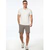 imageJMIERR Mens Hybrid Golf Shorts Casual Stretch QuickDry Flat Front Lightweight Wrinkle Free Dress Shorts with PocketDune