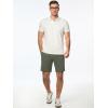 imageJMIERR Mens Hybrid Golf Shorts Casual Stretch QuickDry Flat Front Lightweight Wrinkle Free Dress Shorts with PocketFour Leaf Clover