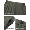 imageJMIERR Mens Hybrid Golf Shorts Casual Stretch QuickDry Flat Front Lightweight Wrinkle Free Dress Shorts with PocketFour Leaf Clover