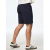 imageJMIERR Mens Hybrid Golf Shorts Casual Stretch QuickDry Flat Front Lightweight Wrinkle Free Dress Shorts with PocketNavy Blue