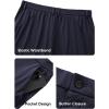 imageJMIERR Mens Hybrid Golf Shorts Casual Stretch QuickDry Flat Front Lightweight Wrinkle Free Dress Shorts with PocketNavy Blue