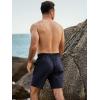 imageJMIERR Mens Hybrid Golf Shorts Casual Stretch QuickDry Flat Front Lightweight Wrinkle Free Dress Shorts with PocketNavy Blue