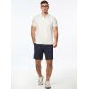 imageJMIERR Mens Hybrid Golf Shorts Casual Stretch QuickDry Flat Front Lightweight Wrinkle Free Dress Shorts with PocketNavy Blue
