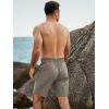 imageJMIERR Mens Hybrid Golf Shorts Casual Stretch QuickDry Flat Front Lightweight Wrinkle Free Dress Shorts with PocketParchment