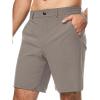 imageJMIERR Mens Hybrid Golf Shorts Casual Stretch QuickDry Flat Front Lightweight Wrinkle Free Dress Shorts with PocketDune