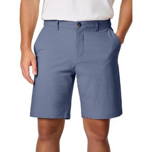 imageJMIERR Mens Chino Shorts Casual Summer 9quot Inch Stretch MoistureWicking Golf Dress Short with Zipper Pocket9 Blue