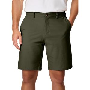 imageJMIERR Mens Chino Shorts Casual Summer 9quot Inch Stretch MoistureWicking Golf Dress Short with Zipper Pocket9 Dark Green