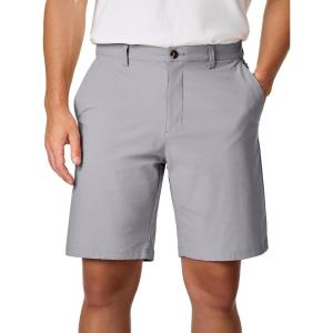 imageJMIERR Mens Chino Shorts Casual Summer 9quot Inch Stretch MoistureWicking Golf Dress Short with Zipper Pocket9 Grey