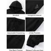 imageJMIERR Mens 2 Piece Outfits Hoodie Sweatshirt Tracksuit ampamp Joggers Sweatpants Sweatsuit SetBlack