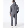 imageJMIERR Mens 2 Piece Outfits Hoodie Sweatshirt Tracksuit ampamp Joggers Sweatpants Sweatsuit SetMedium Grey
