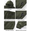 imageJMIERR Mens 2 Piece Outfits Hoodie Sweatshirt Tracksuit ampamp Joggers Sweatpants Sweatsuit SetMoss Green