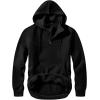 imageJMIERR Mens Casual Cotton Hoodies Drawstring Quarter Zip Pullover Sweatshirts00 Black