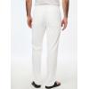 imageJMIERR Mens Casual Drawstring Pants Elastic Waist Lightweight Pant Summer Beach Trouser with PocketsA White