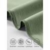 imageJMIERR Mens Casual Drawstring Pants Elastic Waist Lightweight Pant Summer Beach Trouser with PocketsGrass Green