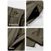 imageJMIERR Mens Casual Drawstring Pants Elastic Waist Lightweight Pant Summer Beach Trouser with PocketsGreyish Green