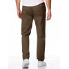 imageJMIERR Mens Casual Pants Cotton Twill Drawstring Elastic Waist Chino Pants with PocketsDark Brown