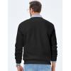 imageJMIERR Mens Fleece Crewneck Sweatshirt Casual Long Sleeves Cotton Warm Basic Pullover Fashion ShirtsBlack
