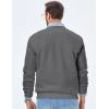 imageJMIERR Mens Fleece Crewneck Sweatshirt Casual Long Sleeves Cotton Warm Basic Pullover Fashion ShirtsDark Grey
