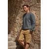 imageJMIERR Mens Fleece Crewneck Sweatshirt Casual Long Sleeves Cotton Warm Basic Pullover Fashion ShirtsDark Grey