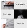 imageJMIERR Mens Fleece Crewneck Sweatshirt Casual Long Sleeves Cotton Warm Basic Pullover Fashion ShirtsLight Grey