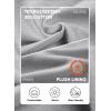 imageJMIERR Mens Quarter Zip Pullover Sweatshirts Casual Fleece Cotton Sweatshirt Winter Warm Mock Neck with Pockets1 Grey