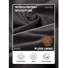 imageJMIERR Mens Quarter Zip Pullover Sweatshirts Casual Fleece Cotton Sweatshirt Winter Warm Mock Neck with PocketsA Dark Grey