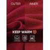 imageJMIERR Mens Quarter Zip Pullover Sweatshirts Casual Fleece Cotton Sweatshirt Winter Warm Mock Neck with PocketsA Red