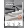 imageJMIERR Mens Quarter Zip Pullover Sweatshirts Casual Fleece Cotton Sweatshirt Winter Warm Mock Neck with PocketsB Grey 01