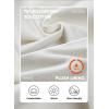 imageJMIERR Mens Quarter Zip Pullover Sweatshirts Casual Fleece Cotton Sweatshirt Winter Warm Mock Neck with PocketsB White