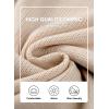 imageJMIERR Mens Cable Knit Pullover Sweater Casual Crewneck Long Sleeve Fisherman Knitted SweatersBeige